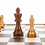 Шахматный ларец с деревянными фигурами 47х47 см, фотография 5. Интернет-магазин ЛАВКА ПОДАРКОВ